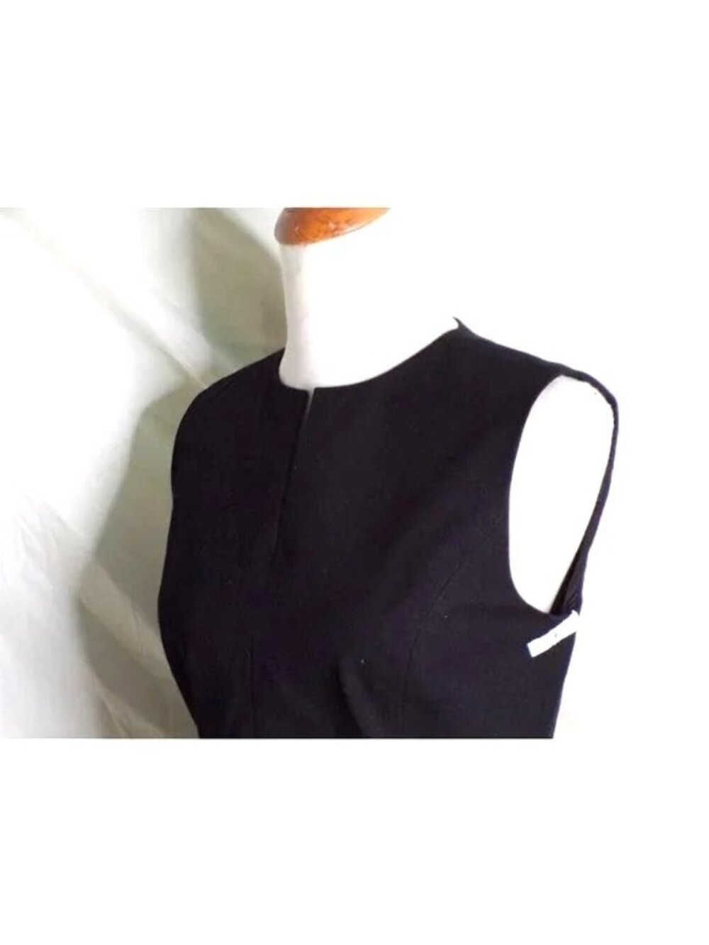 🆕NORDSTROM SIGNATURE Little Black Dress Sheath Small - Picture 13 of 13